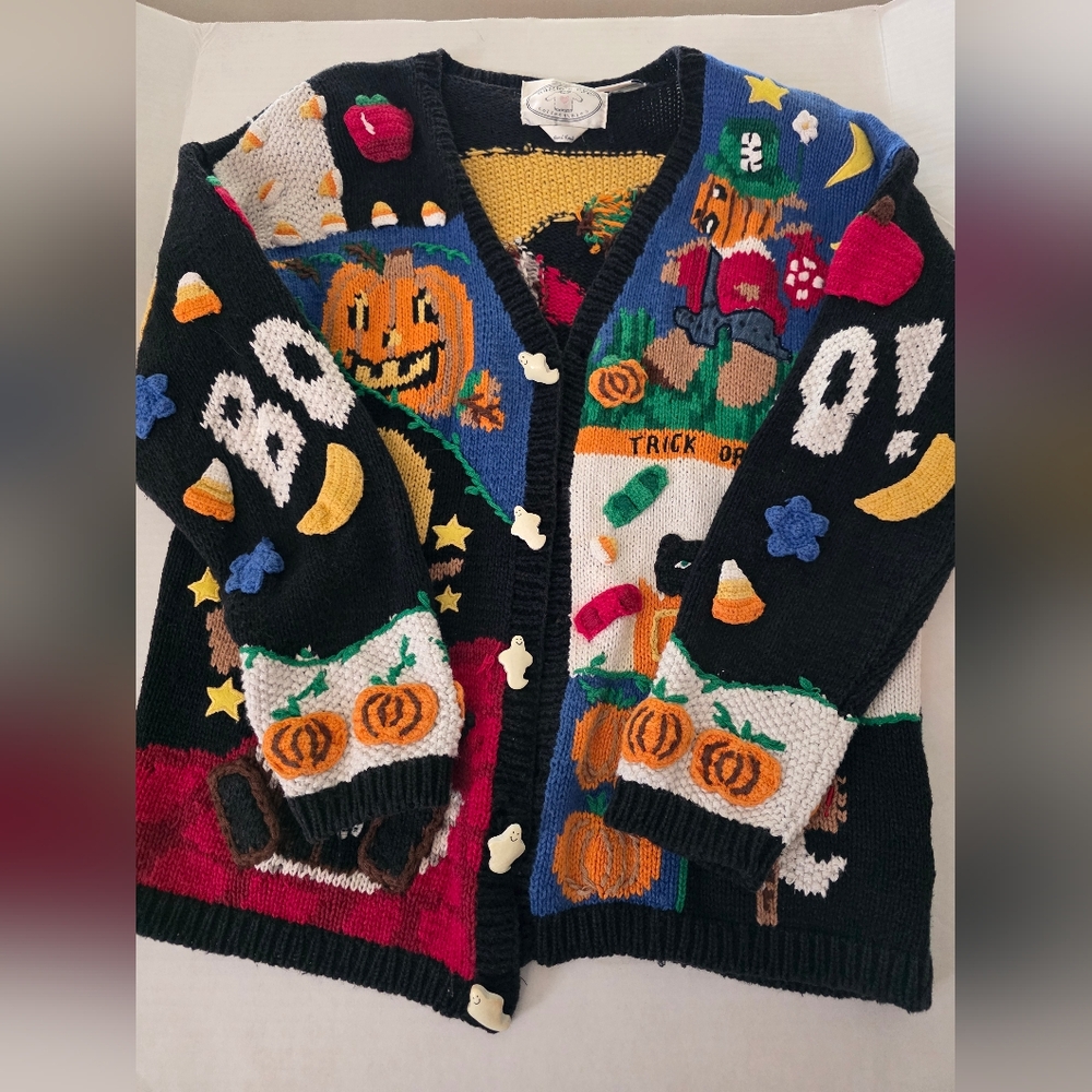 Vintage RARE Eagles Eye knit sweater, 1995